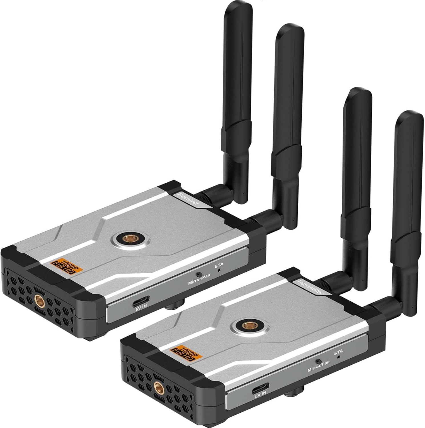 Trasmettitore Ricevitore HDMI Wireless YEHUA - 4K, Fino A 50m, Per PC, PS4, Switch, Proiettori, 1 A 8 Connessioni
