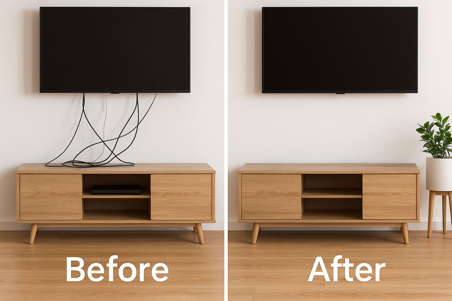"No More Messy Cables: How One Customer Transformed His Living Room with a Wireless HDMI Solution"