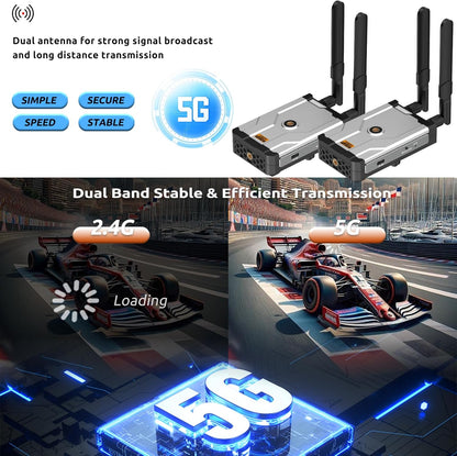 For streaming from DSLR, laptop, Netflix, YouTube to TV/projector, indoor/outdoor use
